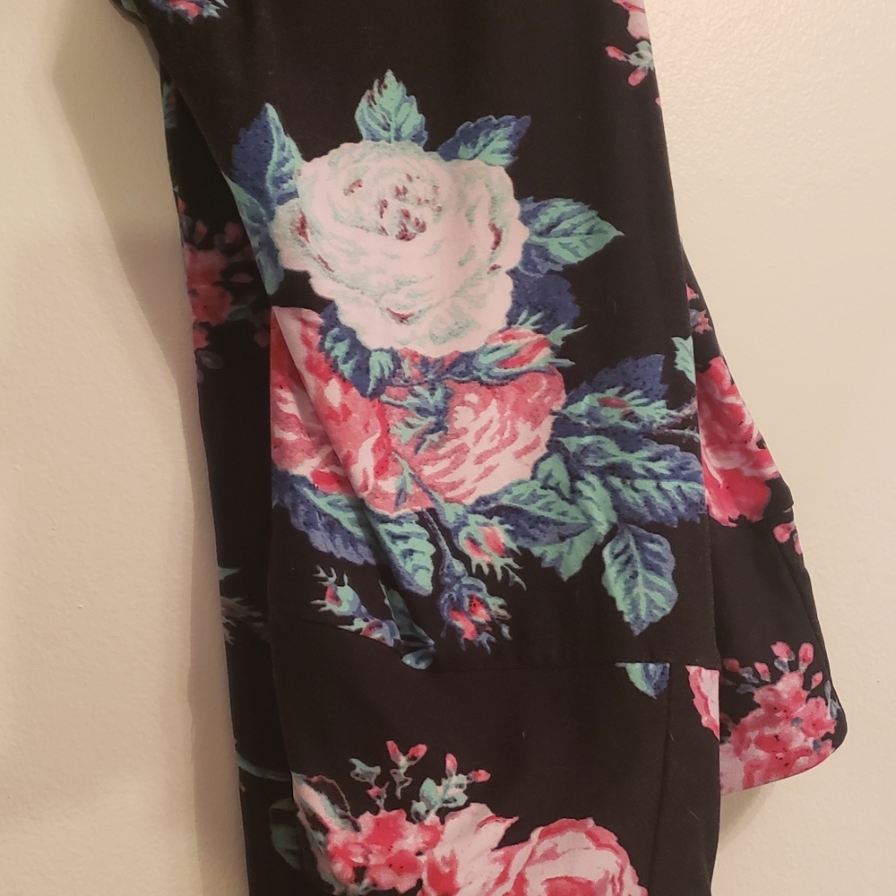 Floral leggings